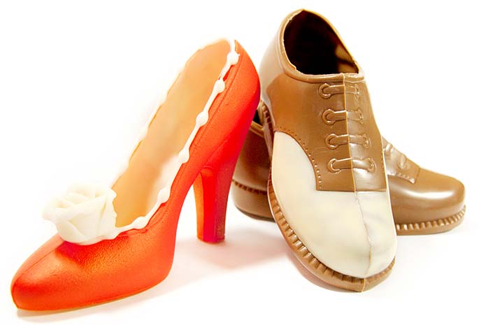 schokoladenschuhe Schokoladenschuhe